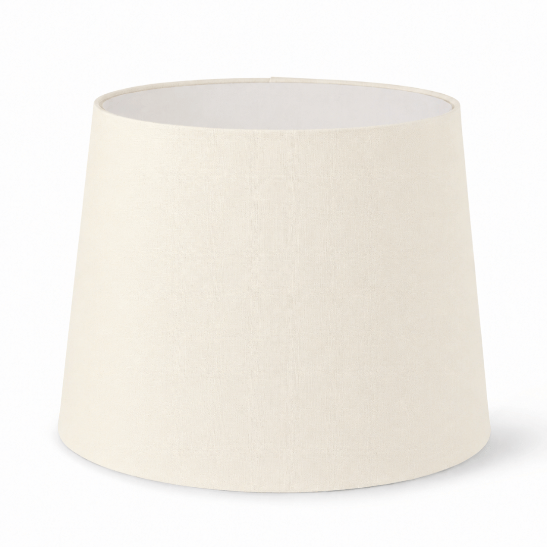 Premium "A" lampeskærm. Beige Bomuld
