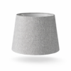 Rund Lige “Salt&pepper” stof. Hør - Thumbnail Image 1