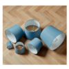 Rund Lige “Cafe latte” stof. Bomuld - Thumbnail Image 2