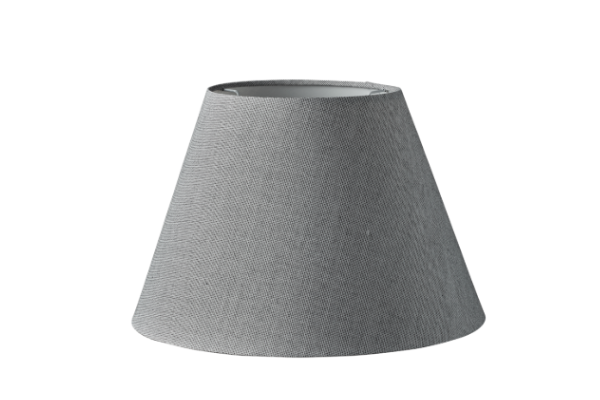 Rund Skrå "Salt&pepper" stof. Hør