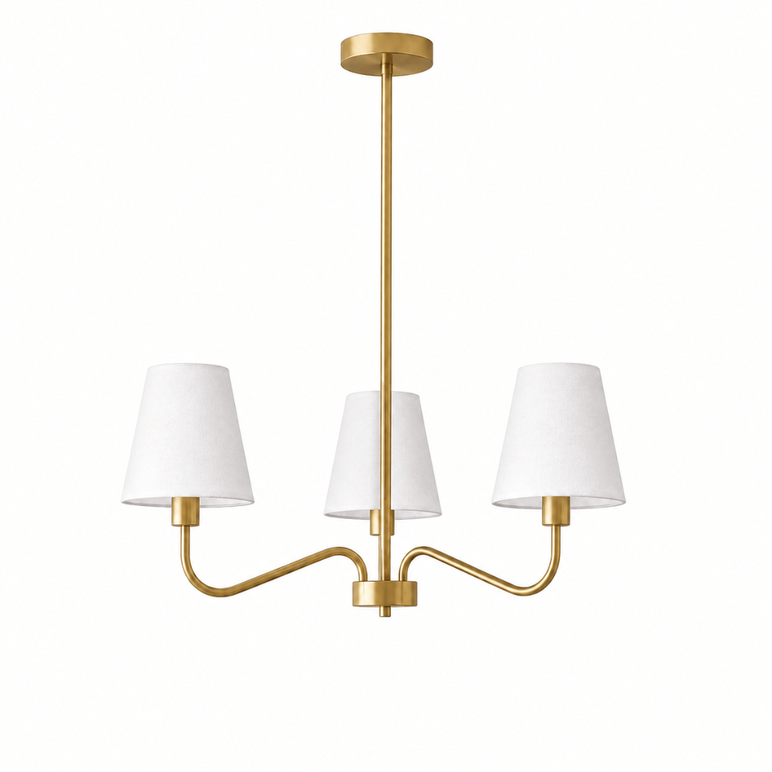 Lampet lampeskærm_Hvid. lampe