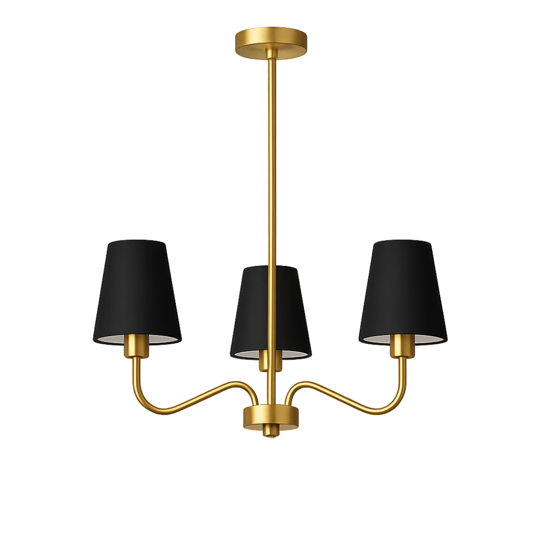 Lampet lampeskærm_Sort. lampe