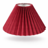Premium Plissé lampeskærm "Wine Red" stof - Thumbnail Image 1
