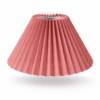 Premium Plissé lampeskærm "Dusty Rose" stof - Thumbnail Image 1