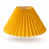 Premium Plissé lampeskærm "Misted Yellow" stof - Thumbnail Image 1