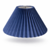 Premium Plissé lampeskærm "Royal Blue" stof - Thumbnail Image 1