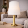 Premium ST lampeskærm “Hvid” stof. Bomuld - Thumbnail Image 2