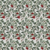 William Morris “Winter Berry” stof. Bomuld. Cyl - Thumbnail Image 3