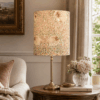 William Morris “Pimpernel / Blush” stof. Bomuld. Cyl - Thumbnail Image 2
