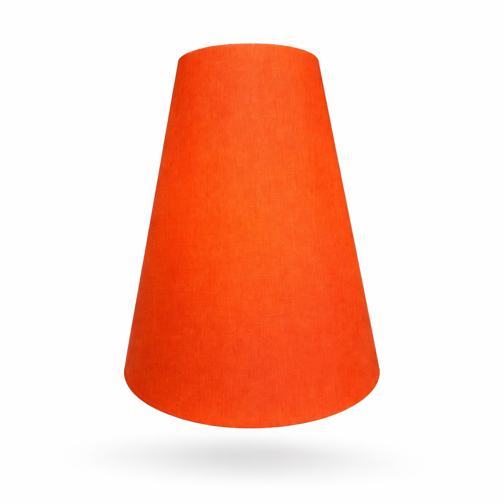 Lampeskærm - Trafiklampe - Orange Rust