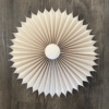 Loft/væg rosette stof. Lys brun - Thumbnail Image 1