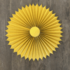 Loft/væg rosette stof. Misted Yellow - Thumbnail Image 1