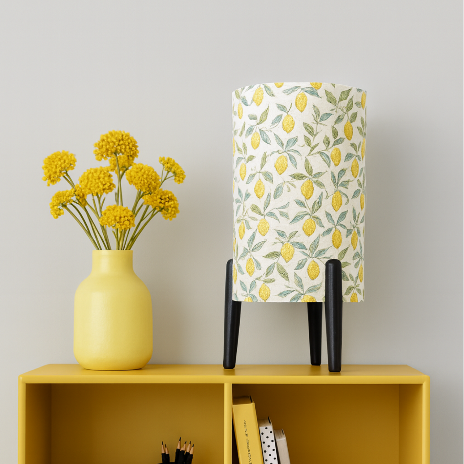 Sticks bordlampe- Lemon Tree. Sort