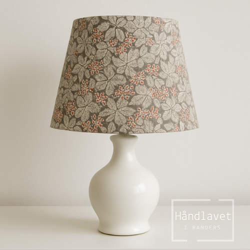 William Morris. Bramble grå. lampe