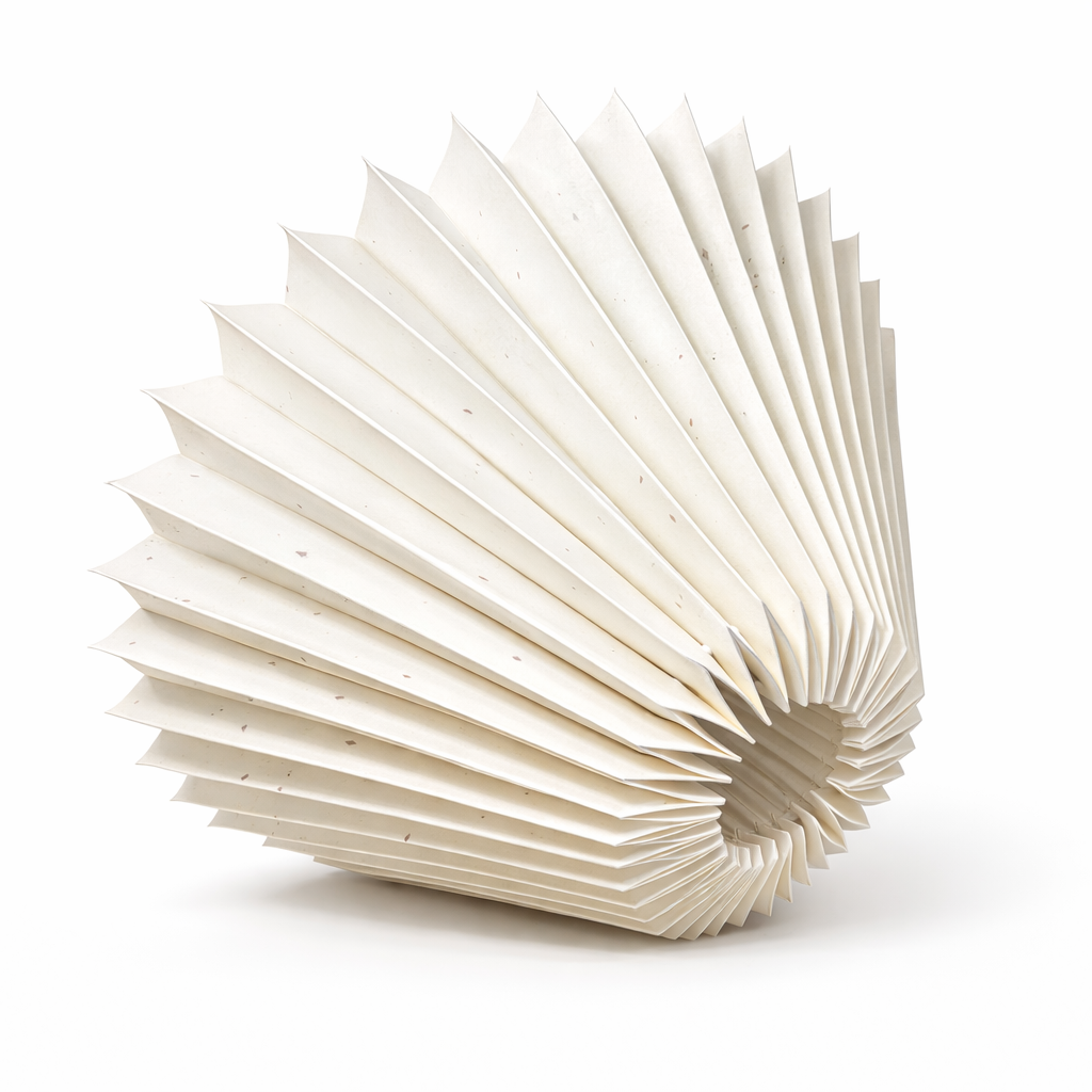Premium Plissé "PEAK" cut paper