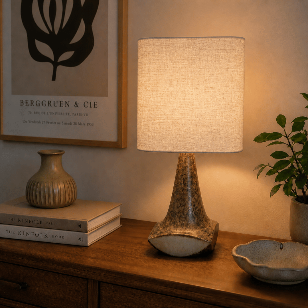 Bornholms keramik bordlampe