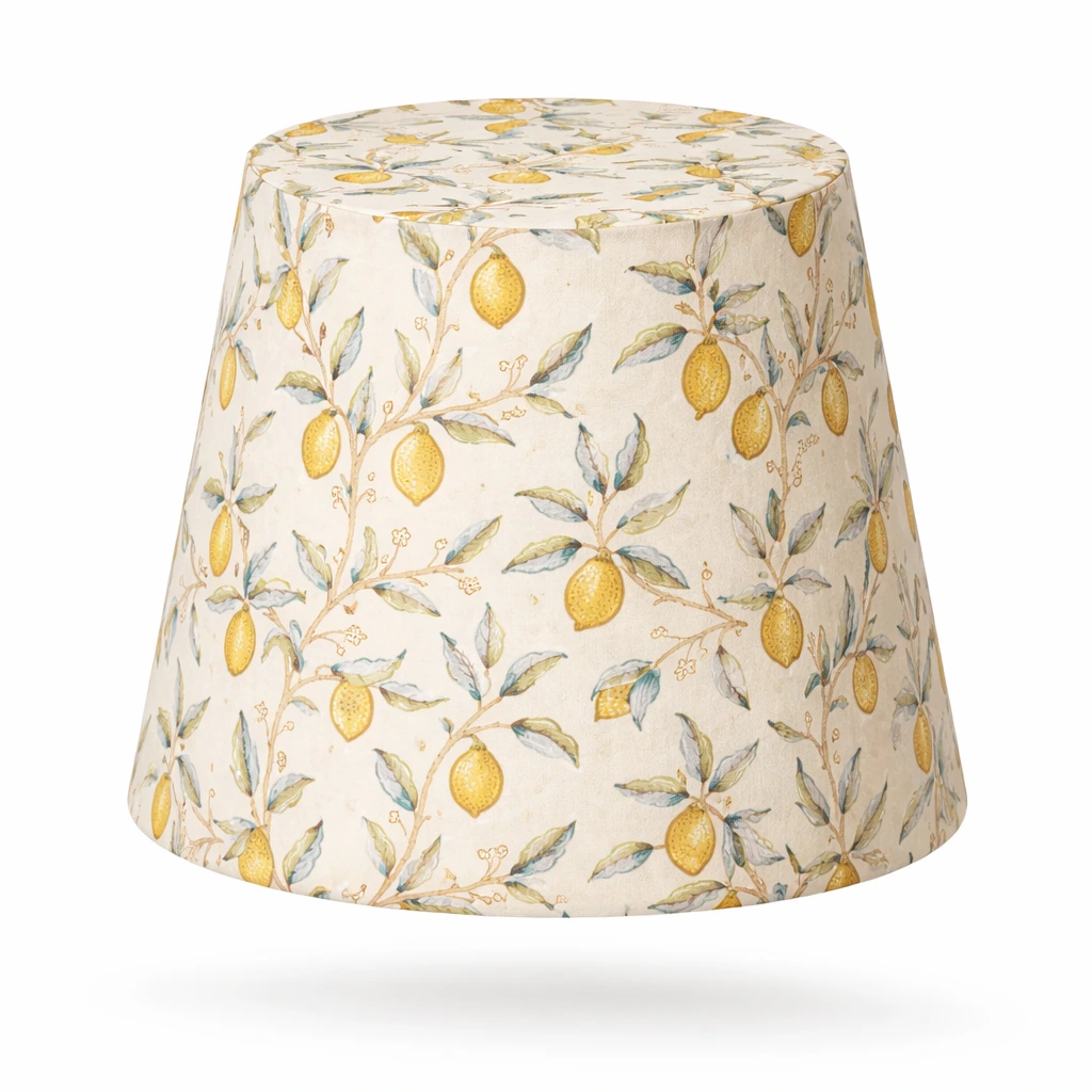 William Morris “Lemon tree” stof. Bomuld