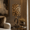 Leopard cylinder lampeskærm - Thumbnail Image 3