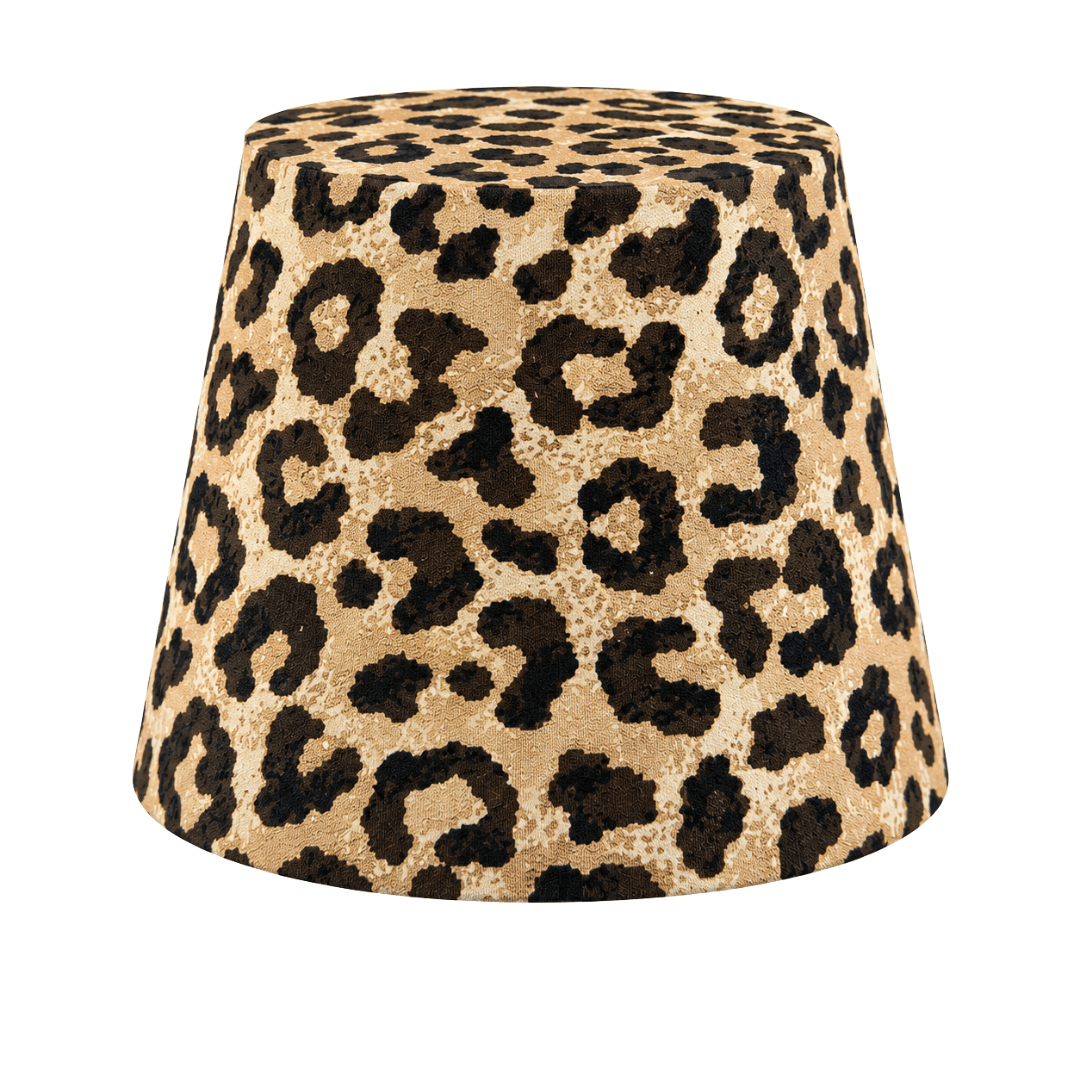 Leopard lampeskærm