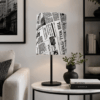 Newspaper cylinder lampeskærm - Thumbnail Image 2