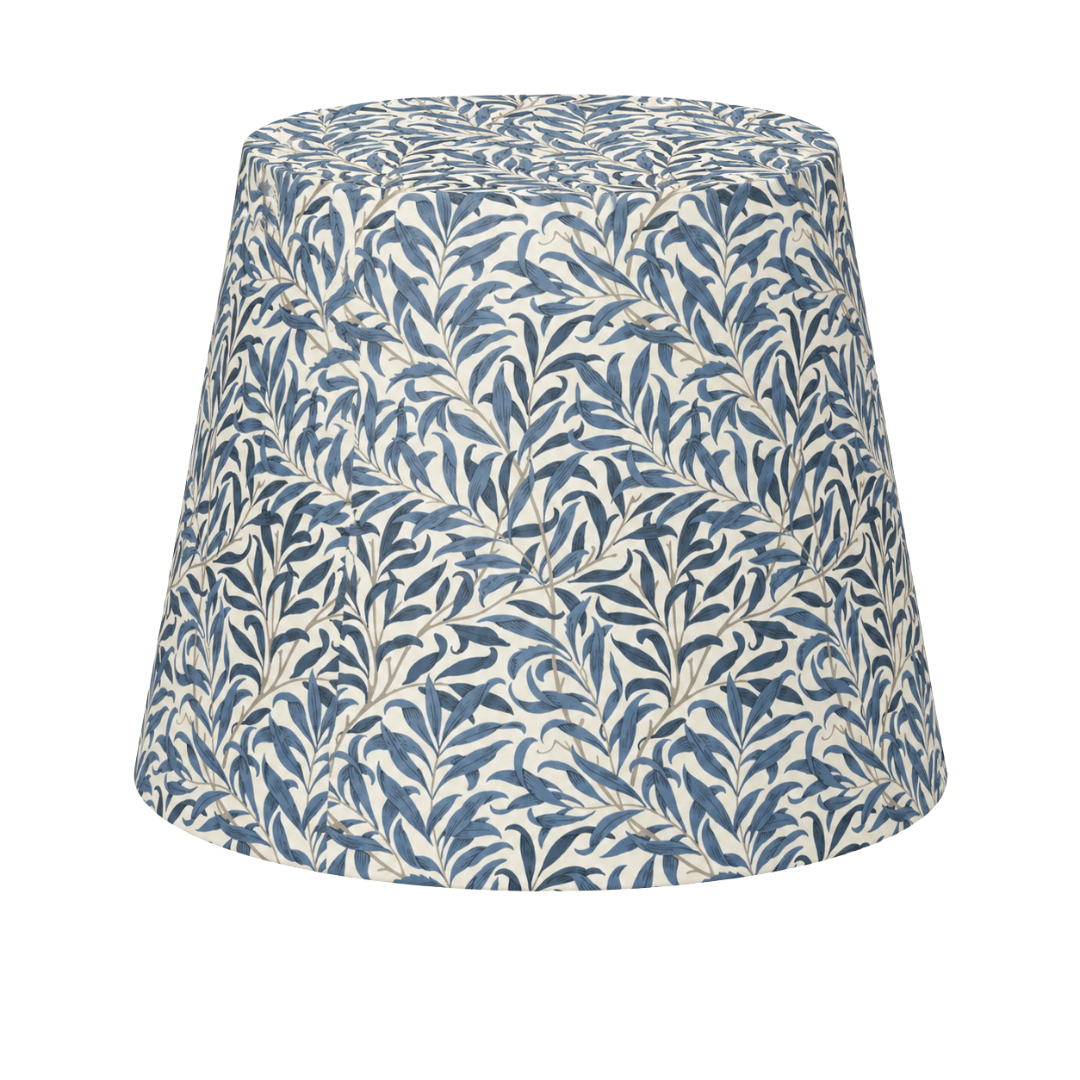 William Morris lampeskærm “Willow Blue” stof. Bomuld