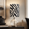 Zebra cylinder lampeskærm - Thumbnail Image 2