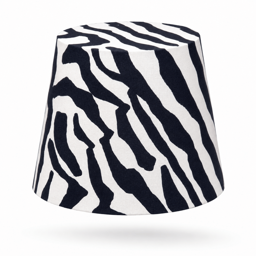 Zebra lampeskærm